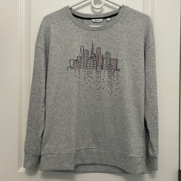 Women’s Long Sleeve Lounge Top - Picture 1 of 5